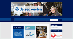 Desktop Screenshot of dezeswielen.nl